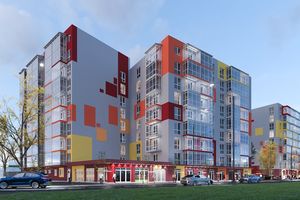 Планировка 1-комнатной квартиры в ЖК Соседи, 48.99 м² Планировка 1-комнатной квартиры в ЖК Соседи, 48.99 м²