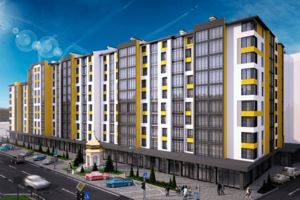 Планировка 1-комнатной квартиры в ЖК Цитадель-1, 33.34 м²
