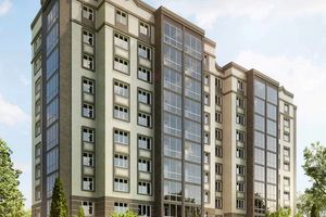 Планування 1-кімнатної квартири в ЖК Європейський, 41.93 м² Планування 1-кімнатної квартири в ЖК Європейський, 41.93 м²