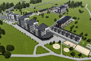 Планування 2-кімнатної квартири в ЖК Європейський, 66.4 м² Планування 2-кімнатної квартири в ЖК Європейський, 66.4 м²