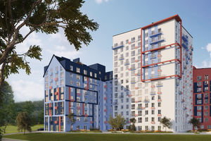 Планування 3-кімнатної квартири в ЖК ZigZag, 72.86 м² Планування 3-кімнатної квартири в ЖК ZigZag, 72.86 м²