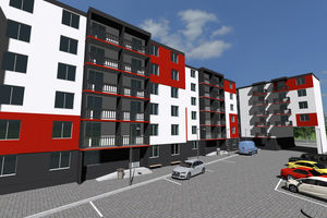 Планування 3-кімнатної квартири в ЖК на Шептицького, 80.45 м² Планування 3-кімнатної квартири в ЖК на Шептицького, 80.45 м²