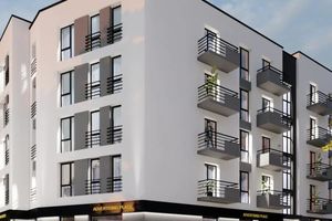 Планировка 2-комнатной квартиры в ЖК на Шпитальній, 59.7 м² Планировка 2-комнатной квартиры в ЖК на Шпитальній, 59.7 м²