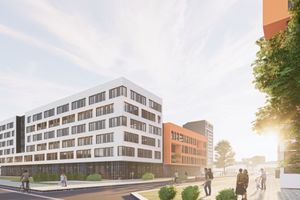 Планировка 2-комнатной квартиры в ЖК ул. Стрыйская 45, 73 м² Планировка 2-комнатной квартиры в ЖК ул. Стрыйская 45, 73 м²