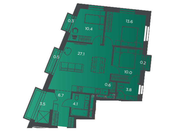Апарт-комплекс Pokrovsky Apart Complex Апарт-комплекс Pokrovsky Apart Complex