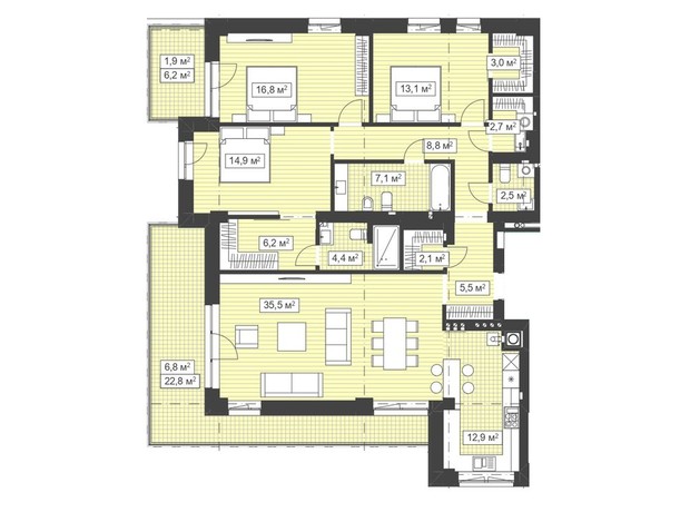 ЖК Q-7 Quoroom Ice ЖК Q-7 Quoroom Ice