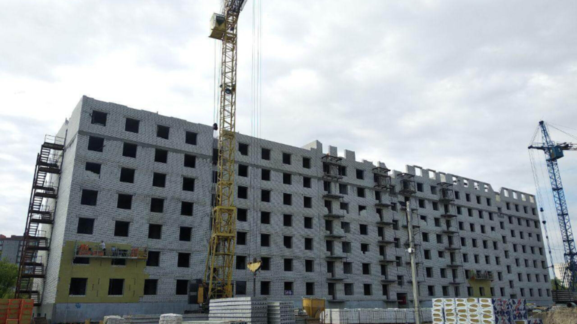 ЖК Воробьевы горы на полях ход строительства фото 104373