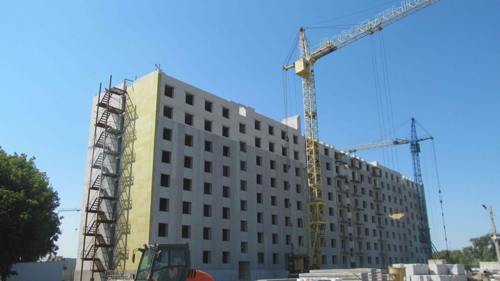 ЖК Воробьевы горы на полях ход строительства фото 109040