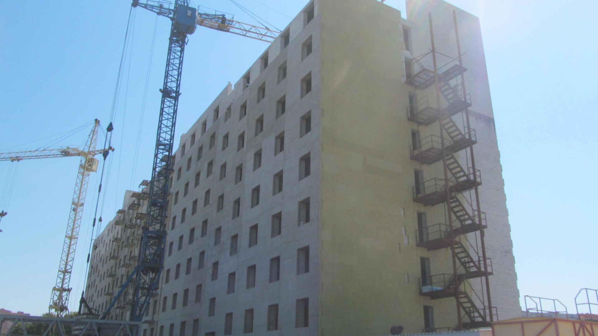 ЖК Воробьевы горы на полях ход строительства фото 109041