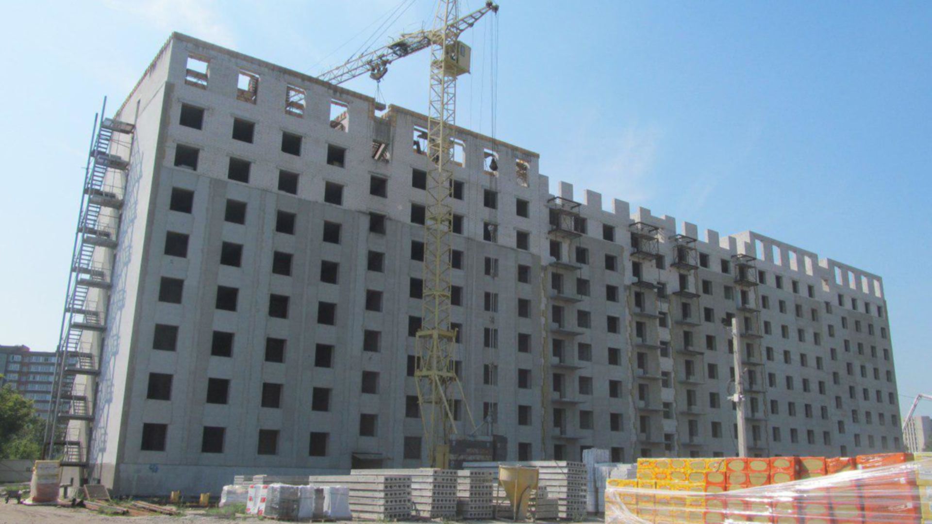 ЖК Воробьевы горы на полях ход строительства фото 113878