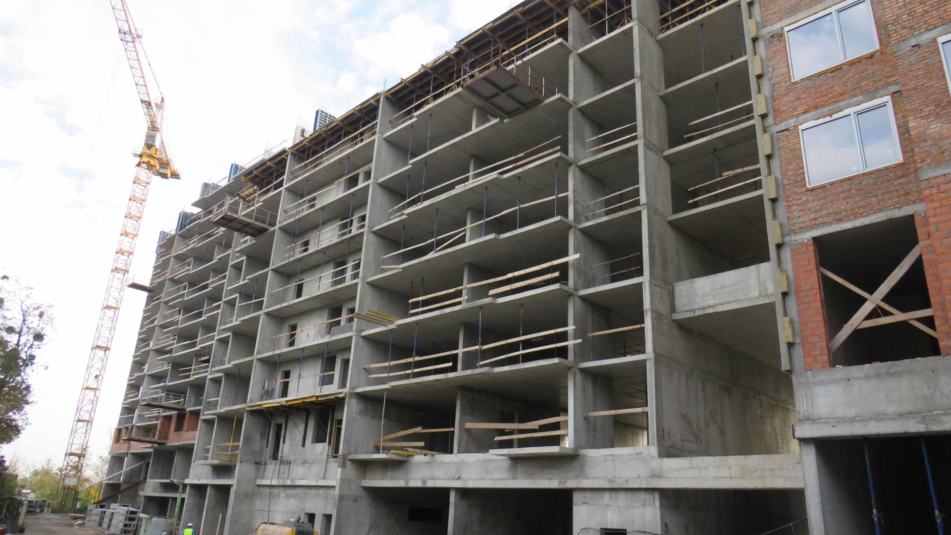 Станом на жовтень 2019 року ЖК Кирилівський Гай хід будівництва фото 124035