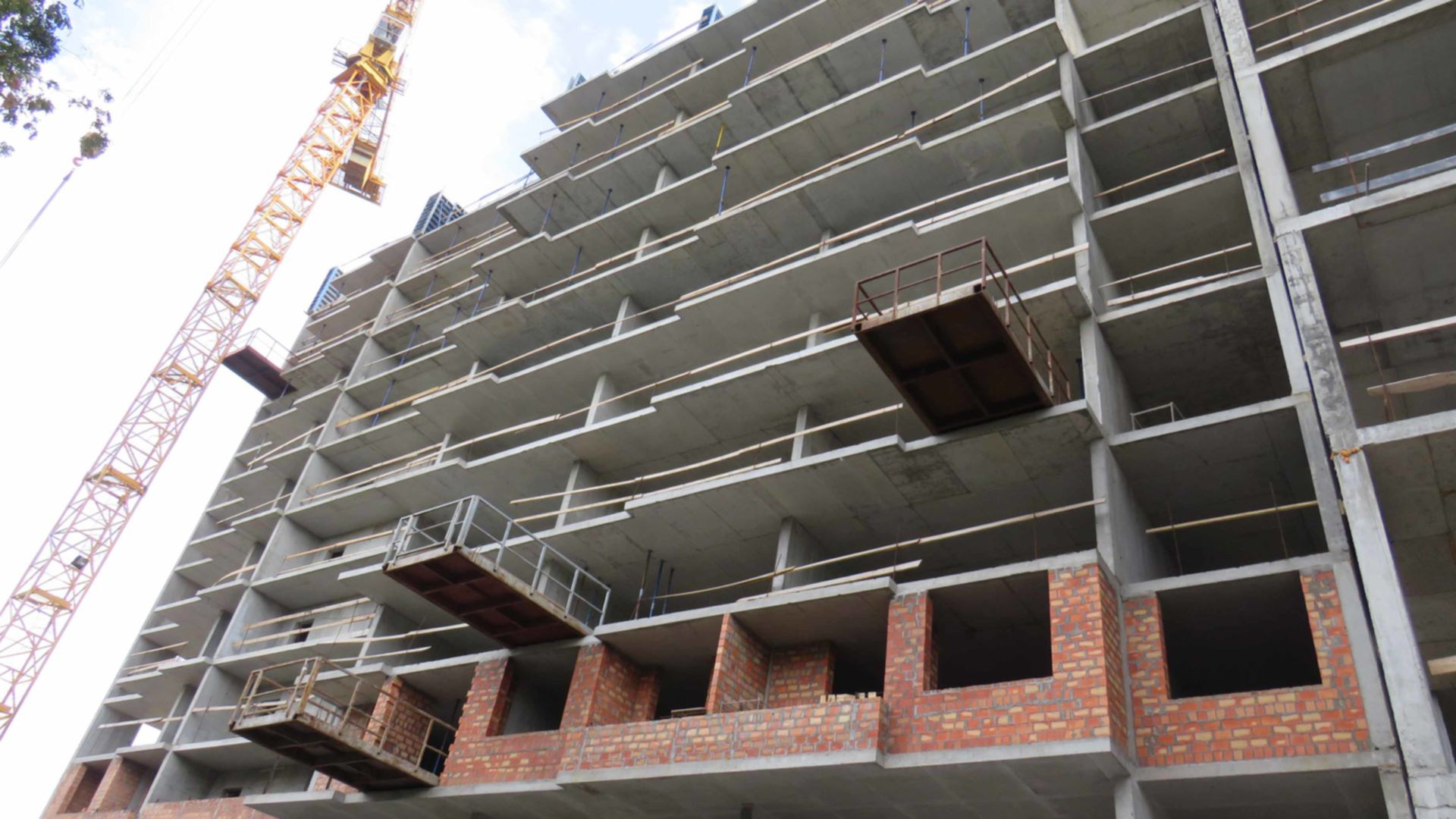 Станом на жовтень 2019 року ЖК Кирилівський Гай хід будівництва фото 124036