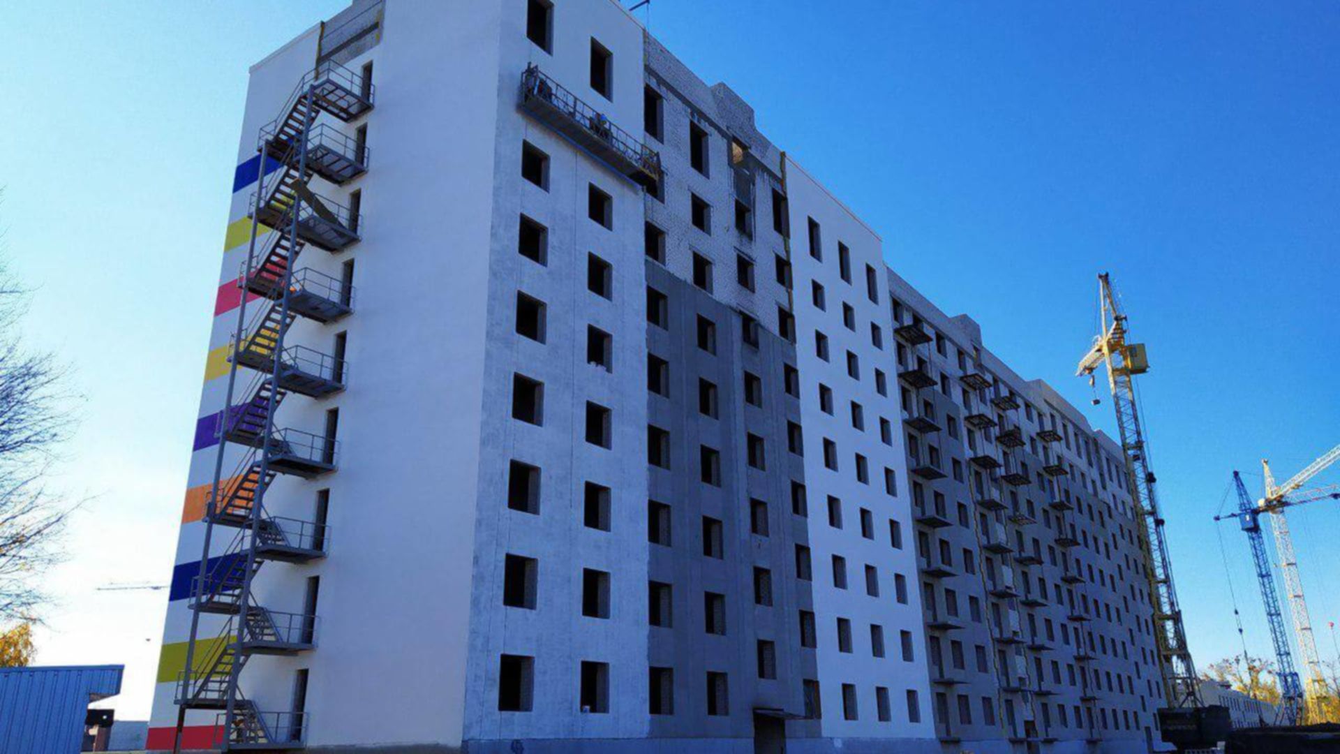 ЖК Воробьевы горы на полях ход строительства фото 128356