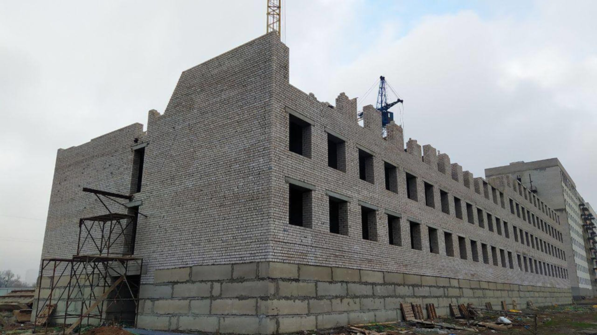 ЖК Воробьевы горы на полях ход строительства фото 129739