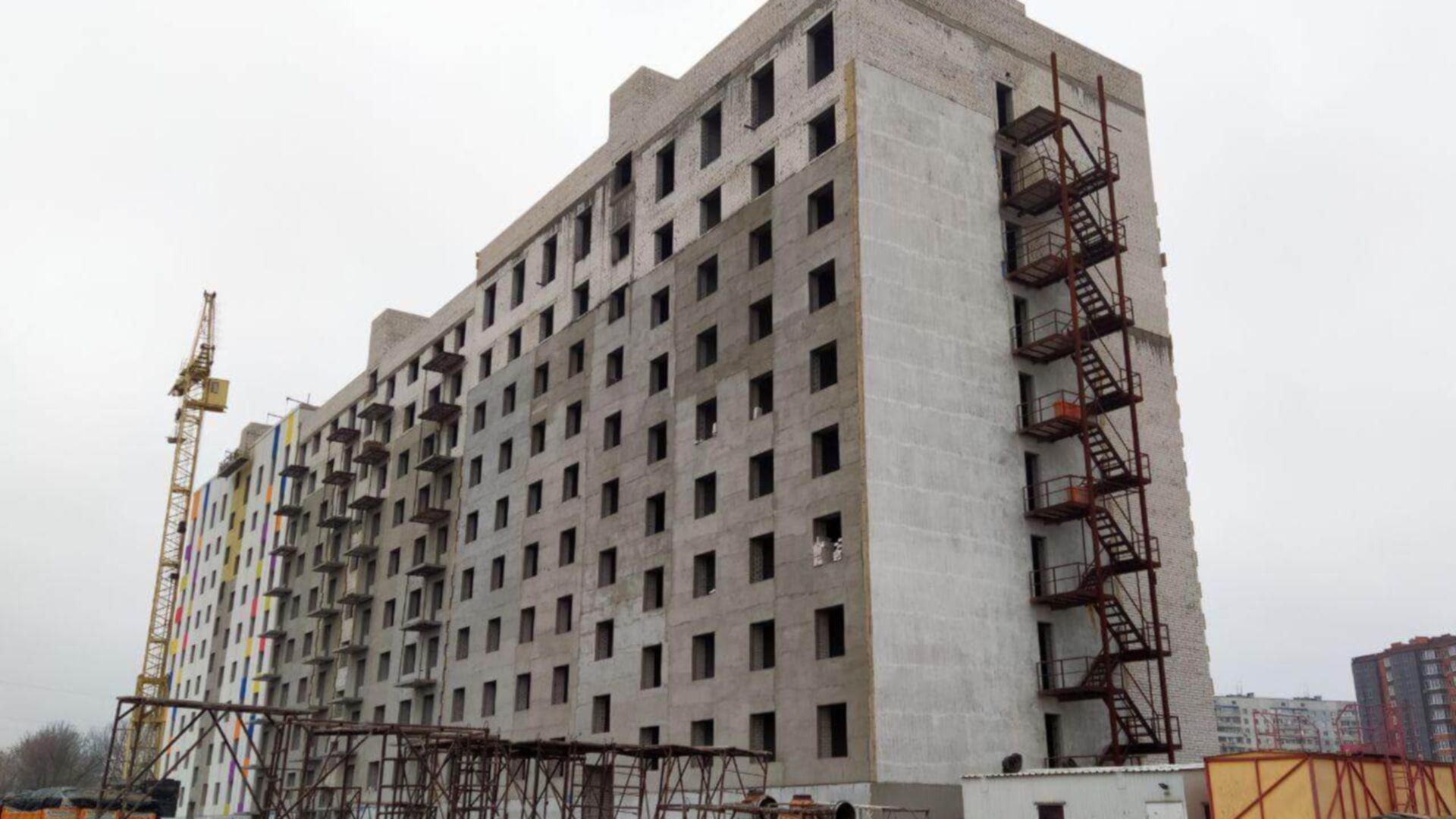 ЖК Воробьевы горы на полях ход строительства фото 134128