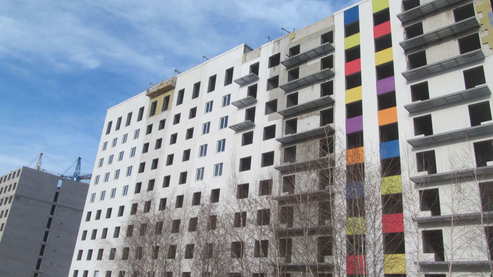 ЖК Воробьевы горы на полях ход строительства фото 153091