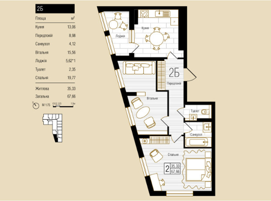 ЖК NEW YORK Concept House планировка 40 ЖК NEW YORK Concept House планировка 40
