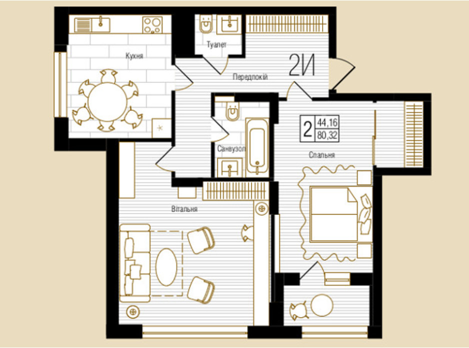 ЖК NEW YORK Concept House планировка 45 ЖК NEW YORK Concept House планировка 45