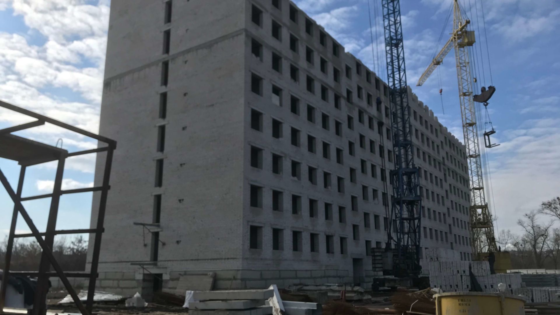 ЖК Воробьевы горы на полях ход строительства фото 158378