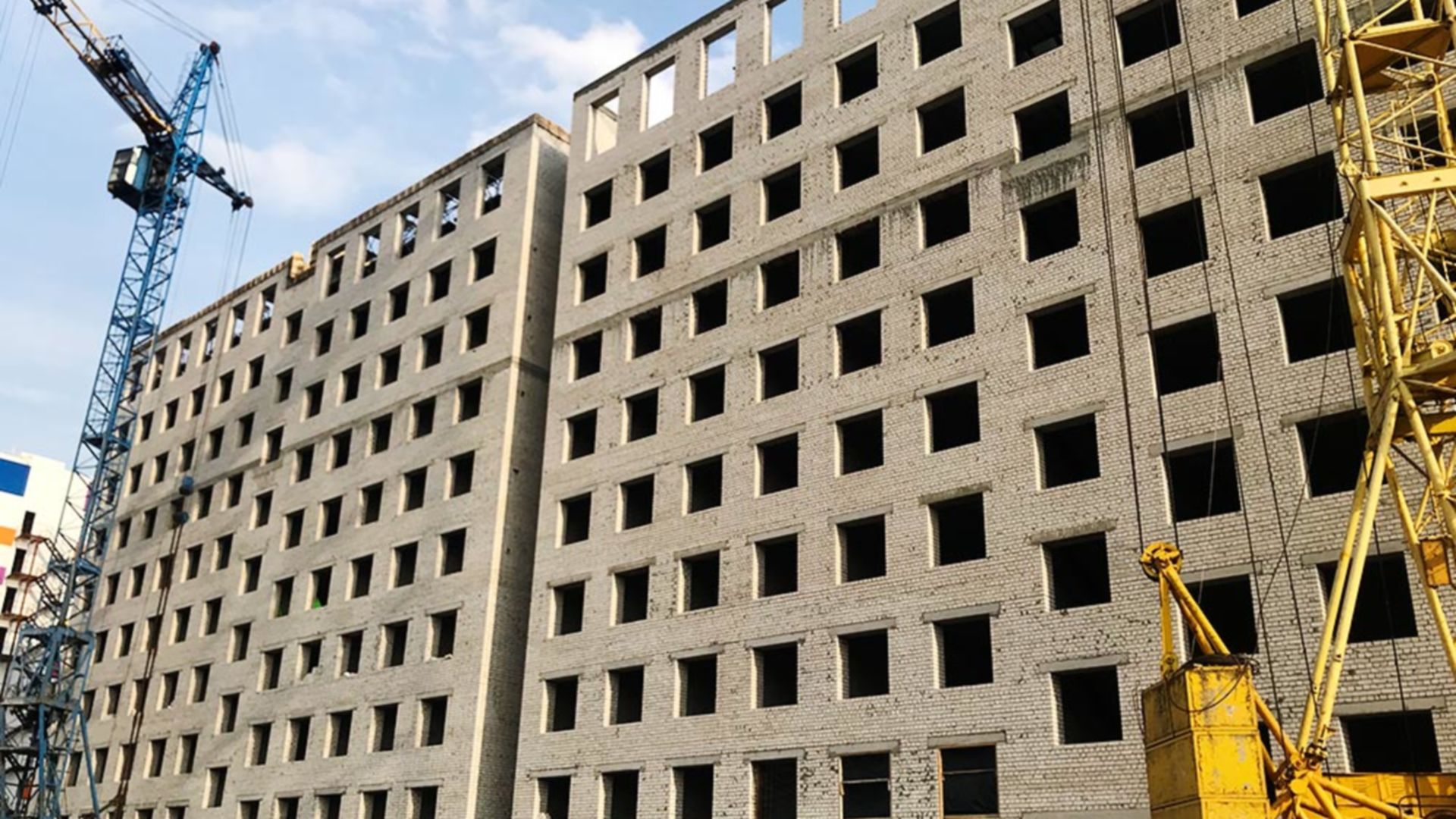 ЖК Воробьевы горы на полях ход строительства фото 163101