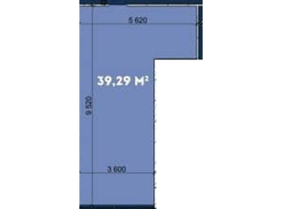 Планировка помещения в Офіс-центр Avila 39.29 м², фото 169957 Планировка помещения в Офіс-центр Avila 39.29 м², фото 169957