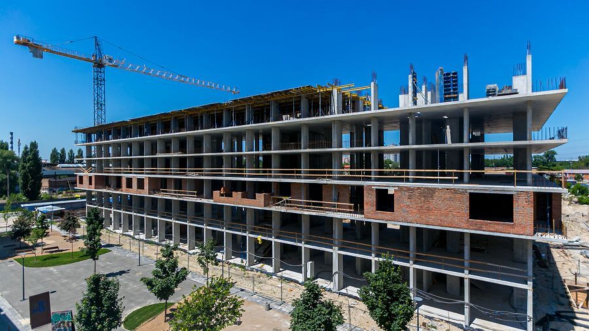 Состоянием на июль 2020 года Жилой район Rybalsky ход строительства фото 180516