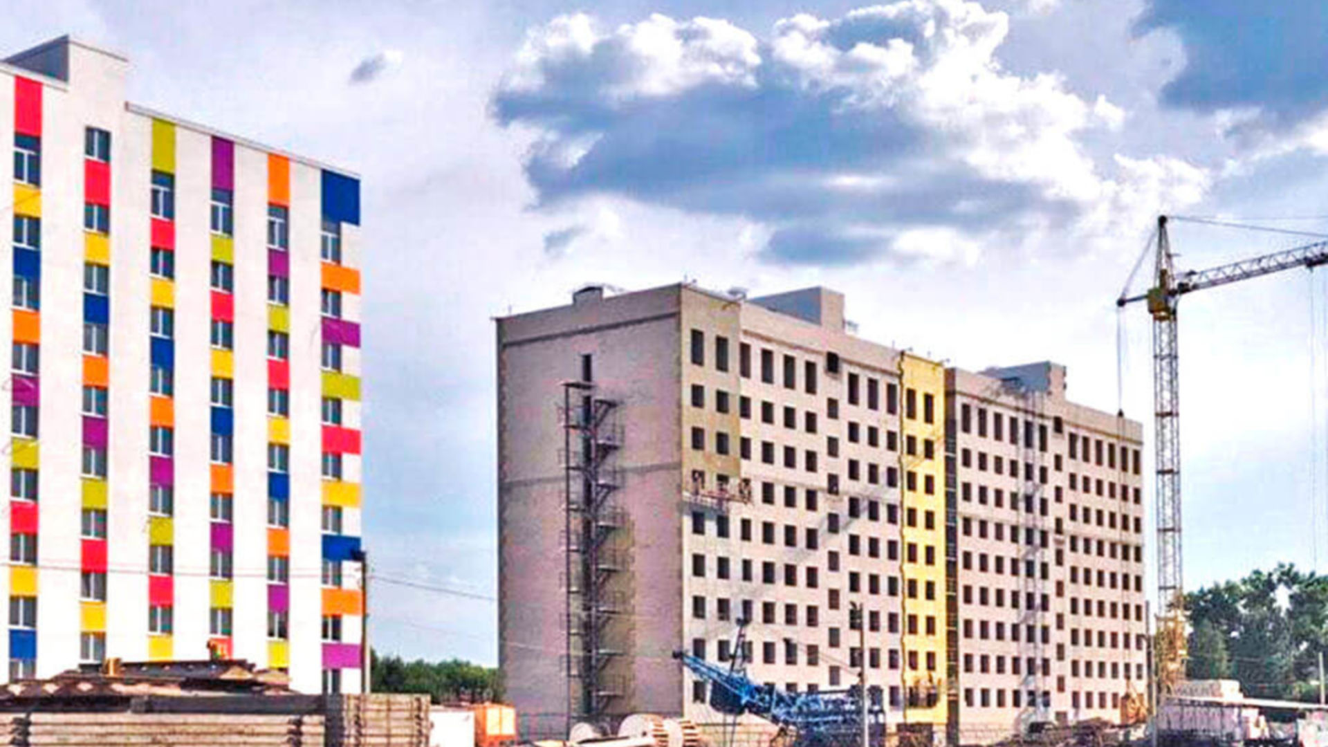 ЖК Воробьевы горы на полях ход строительства фото 185104