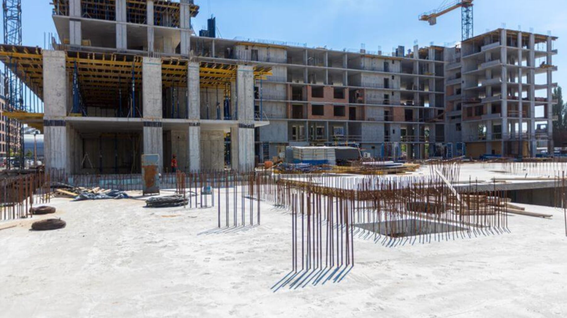 Состоянием на август 2020 года Жилой район Rybalsky ход строительства фото 185793