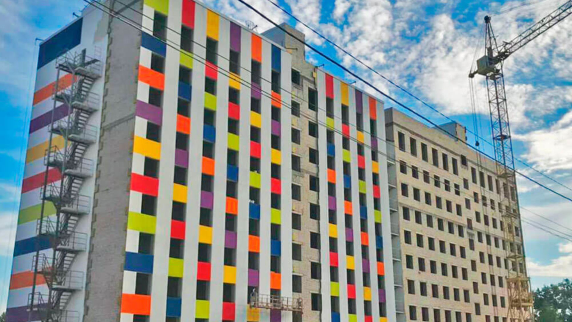 ЖК Воробьевы горы на полях ход строительства фото 189554