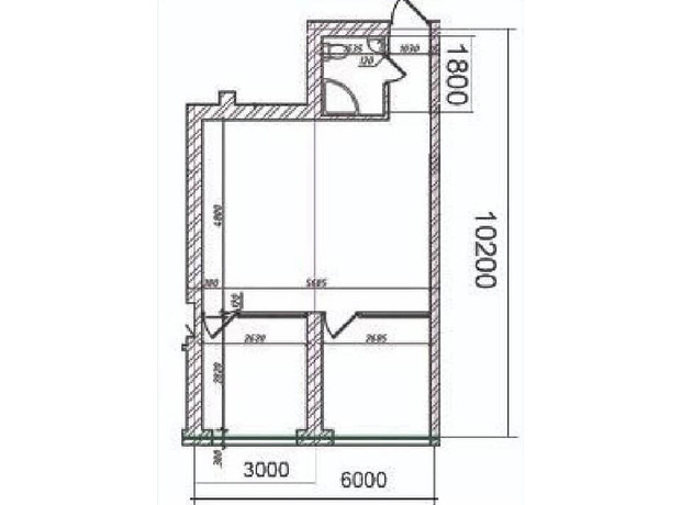 ЖК Grand Family Apartment: планування 2-кімнатної квартири 49 м²