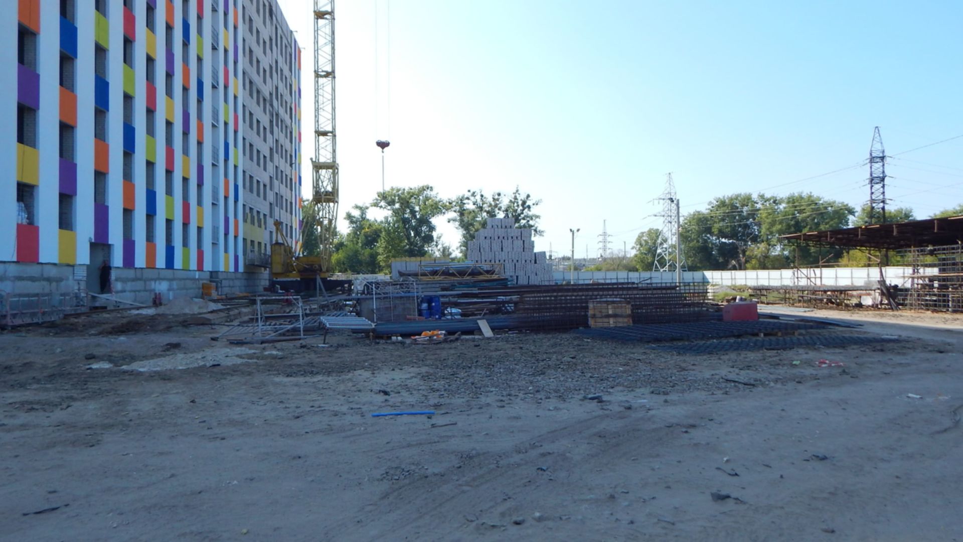 ЖК Воробьевы горы на полях ход строительства фото 195312