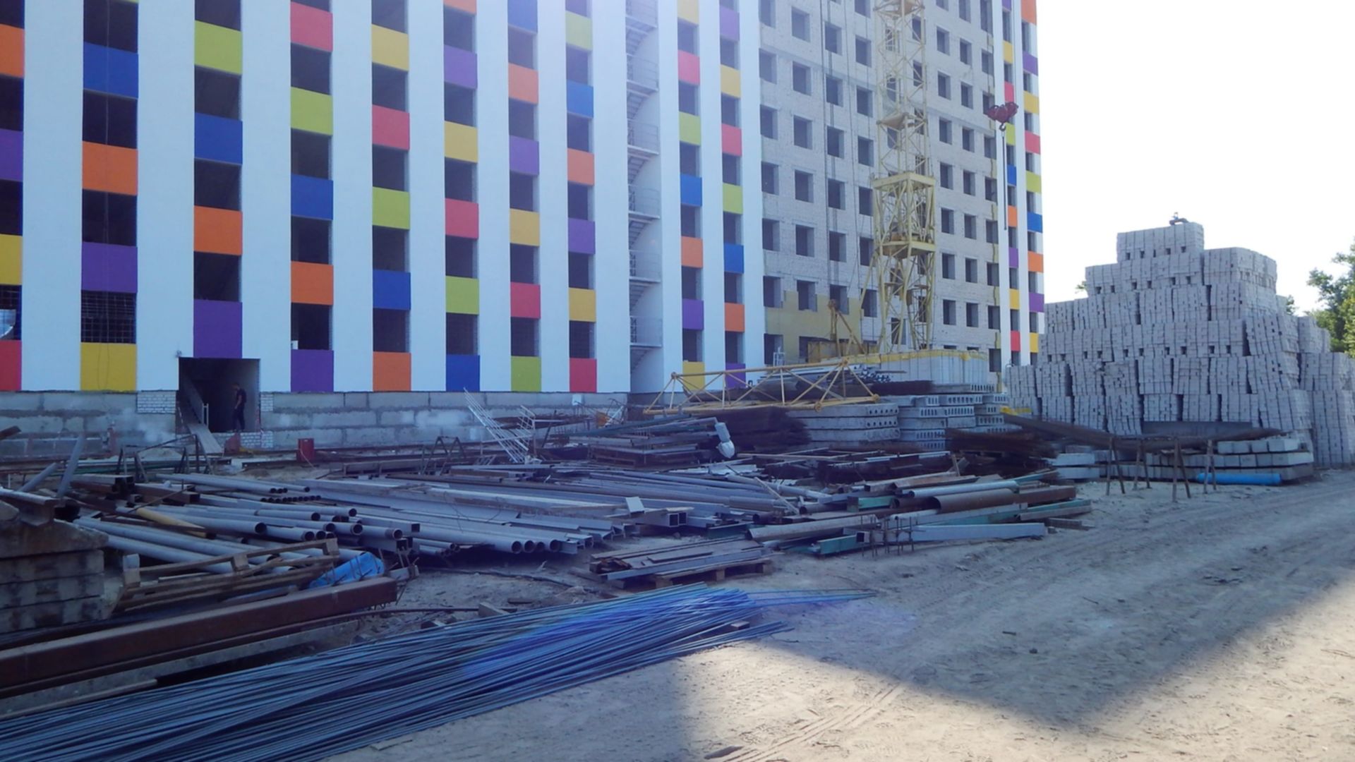 ЖК Воробьевы горы на полях ход строительства фото 195313