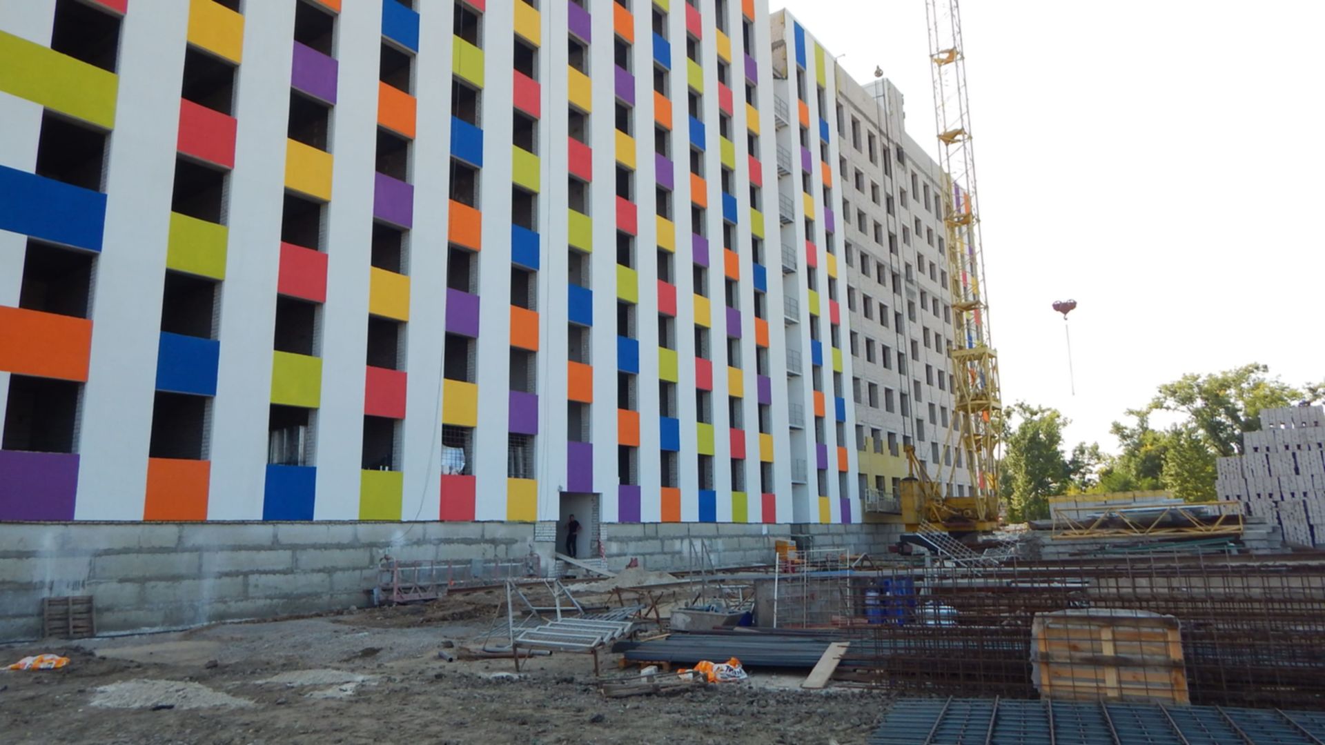 ЖК Воробьевы горы на полях ход строительства фото 195326