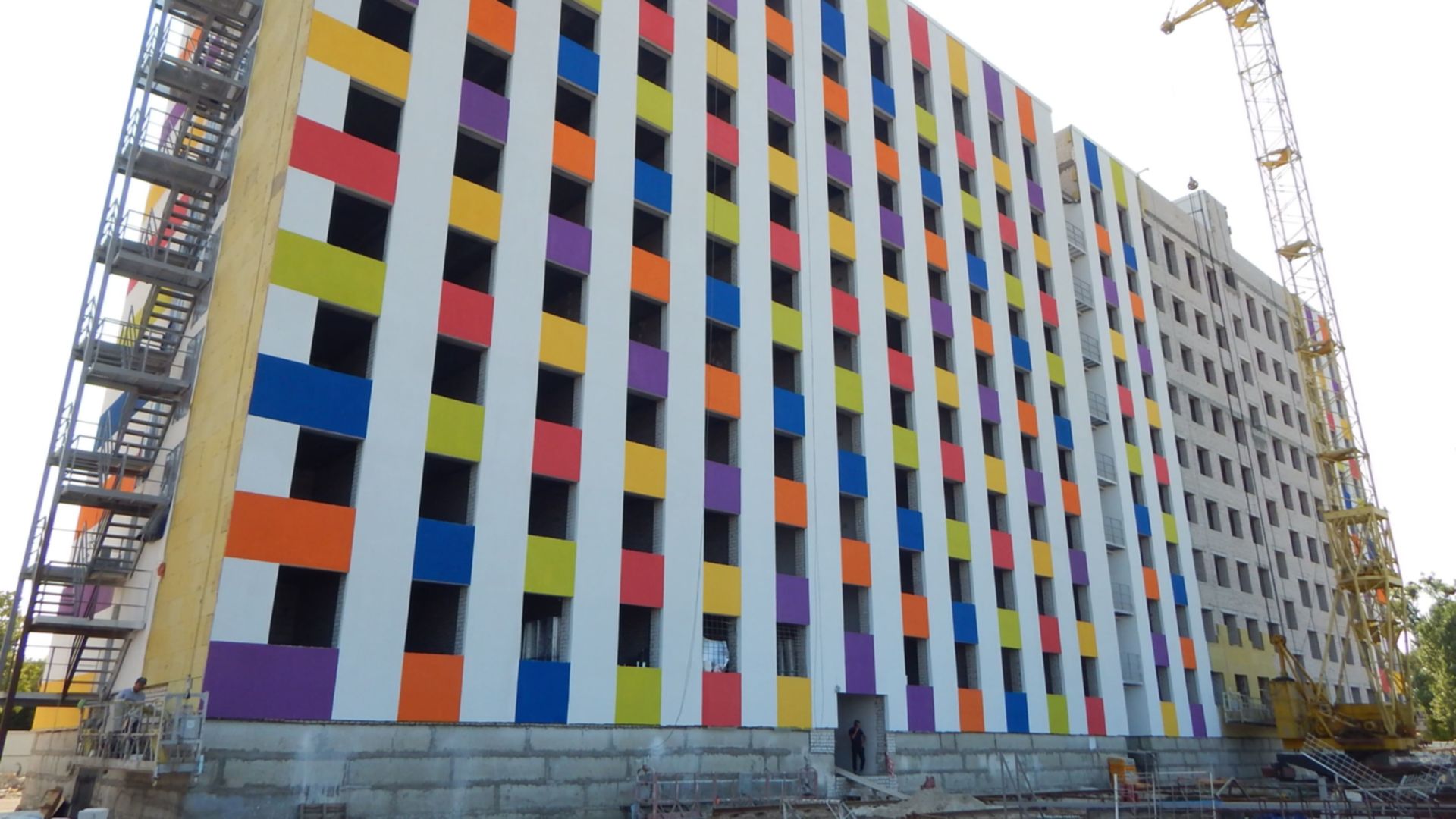 ЖК Воробьевы горы на полях ход строительства фото 195327