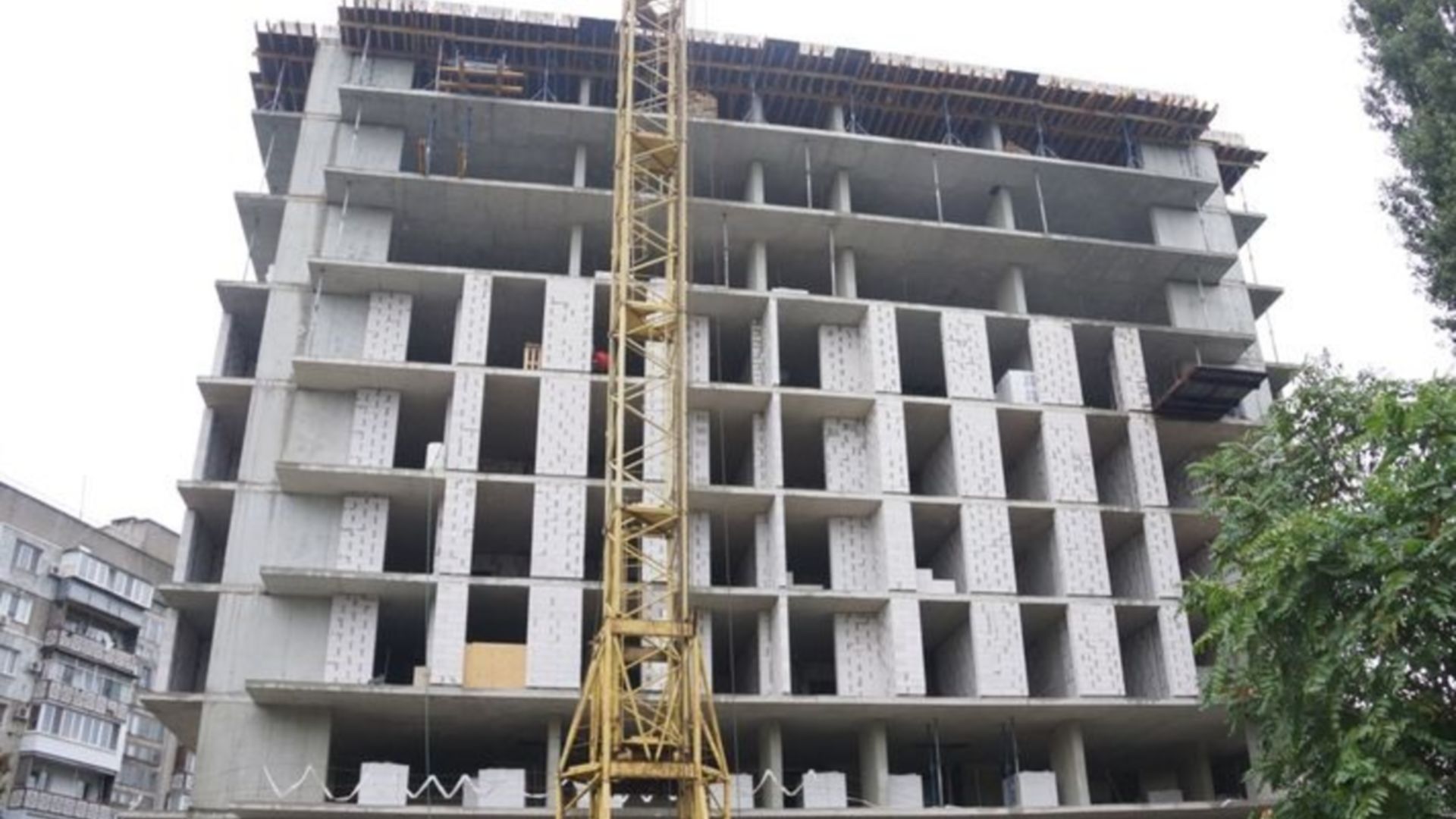 Станом на жовтень 2020 року ЖК Лотос Хол хід будівництва фото 197011