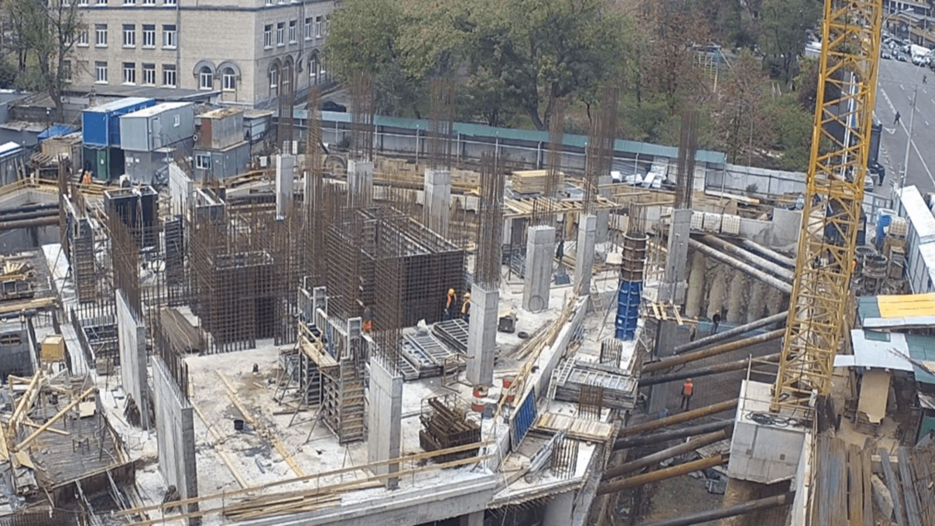 Инновационный комплекс A136 Highlight Tower ход строительства фото 201508