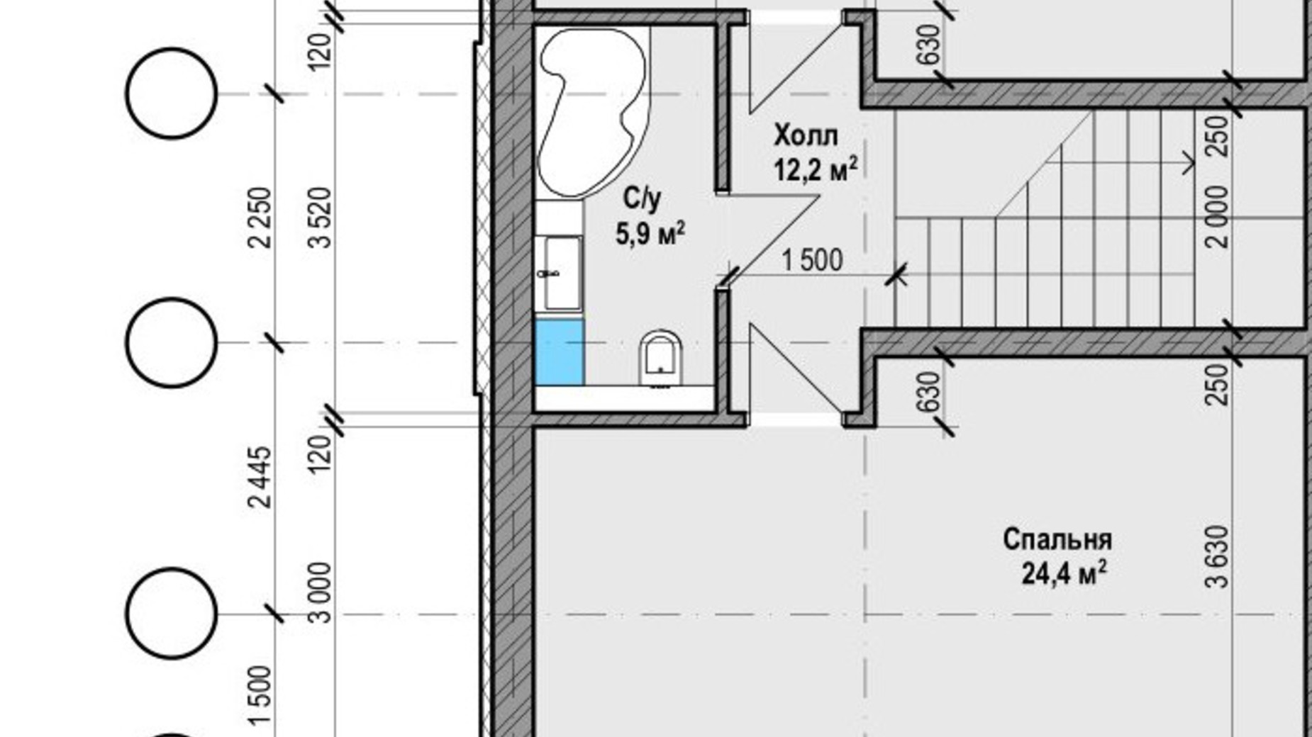 Планування дуплекса в Таунхаус Club City 128.8 м², фото 203616