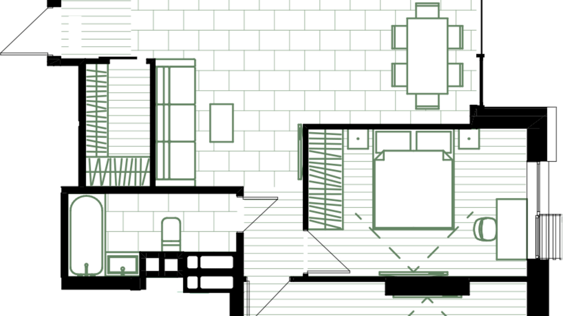 Планування 2-кімнатної квартири в ЖК Creator City 68.64 м², фото 206249