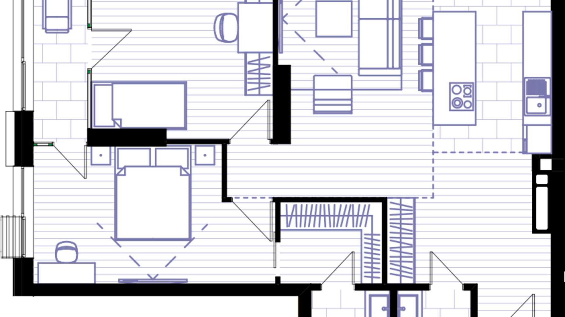 Планування 3-кімнатної квартири в ЖК Creator City 92.26 м², фото 206260