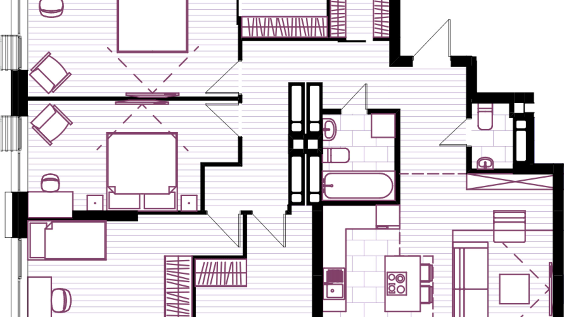 Планировка 5-комнатной квартиры в ЖК Creator City 128.14 м², фото 206265