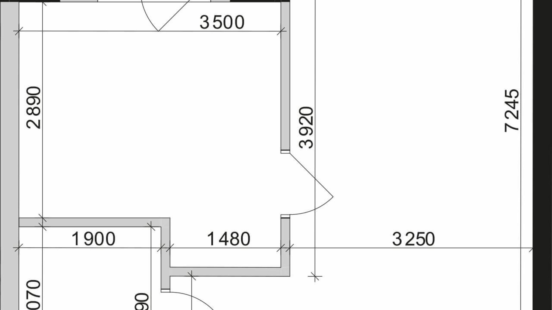 Планування 1-кімнатної квартири в ЖК Park Lake City Vita 45.27 м², фото 209648