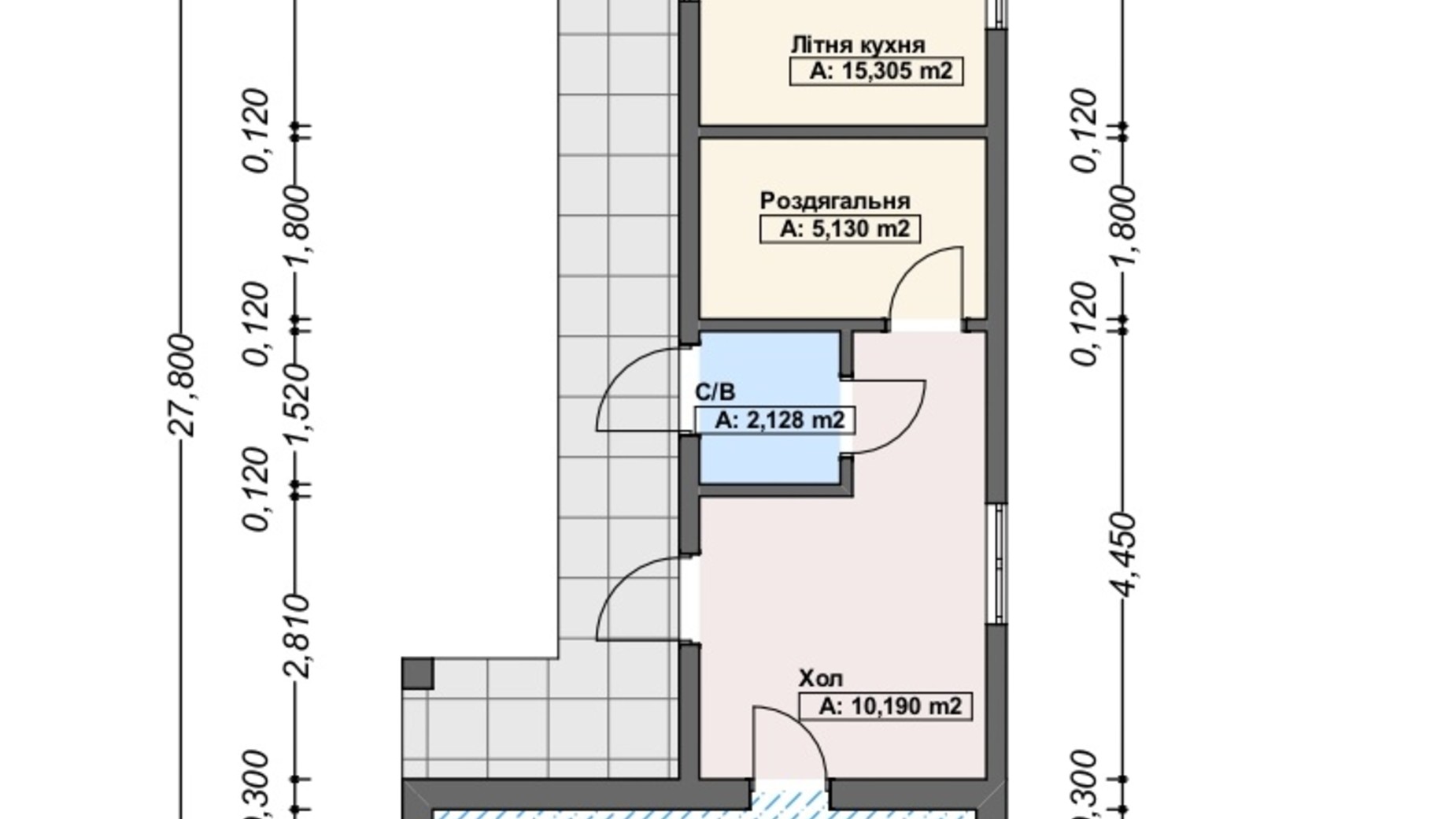 Планировка много­уровневой квартиры в КК Городок здоровья 307 м², фото 213804