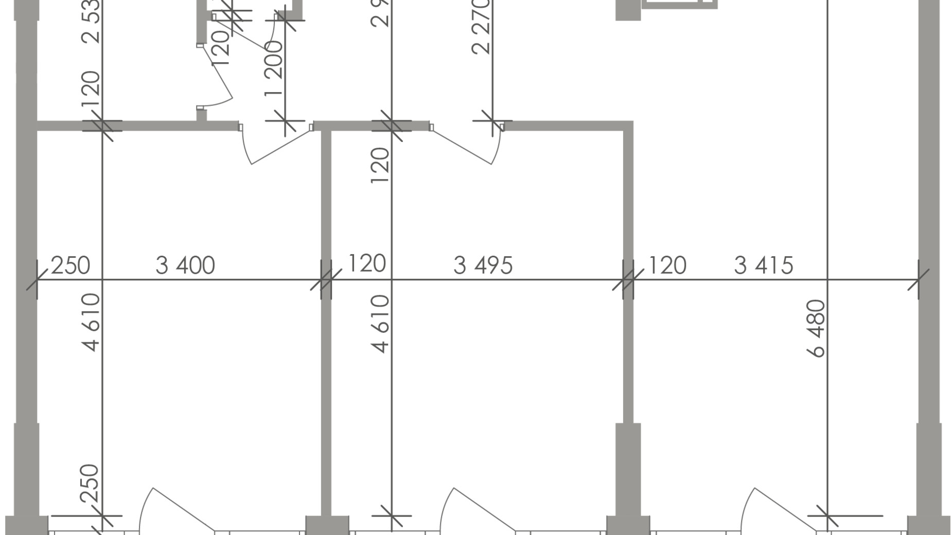 Планировка 2-комнатной квартиры в ЖК Greenville на Печерске 77.5 м², фото 214406