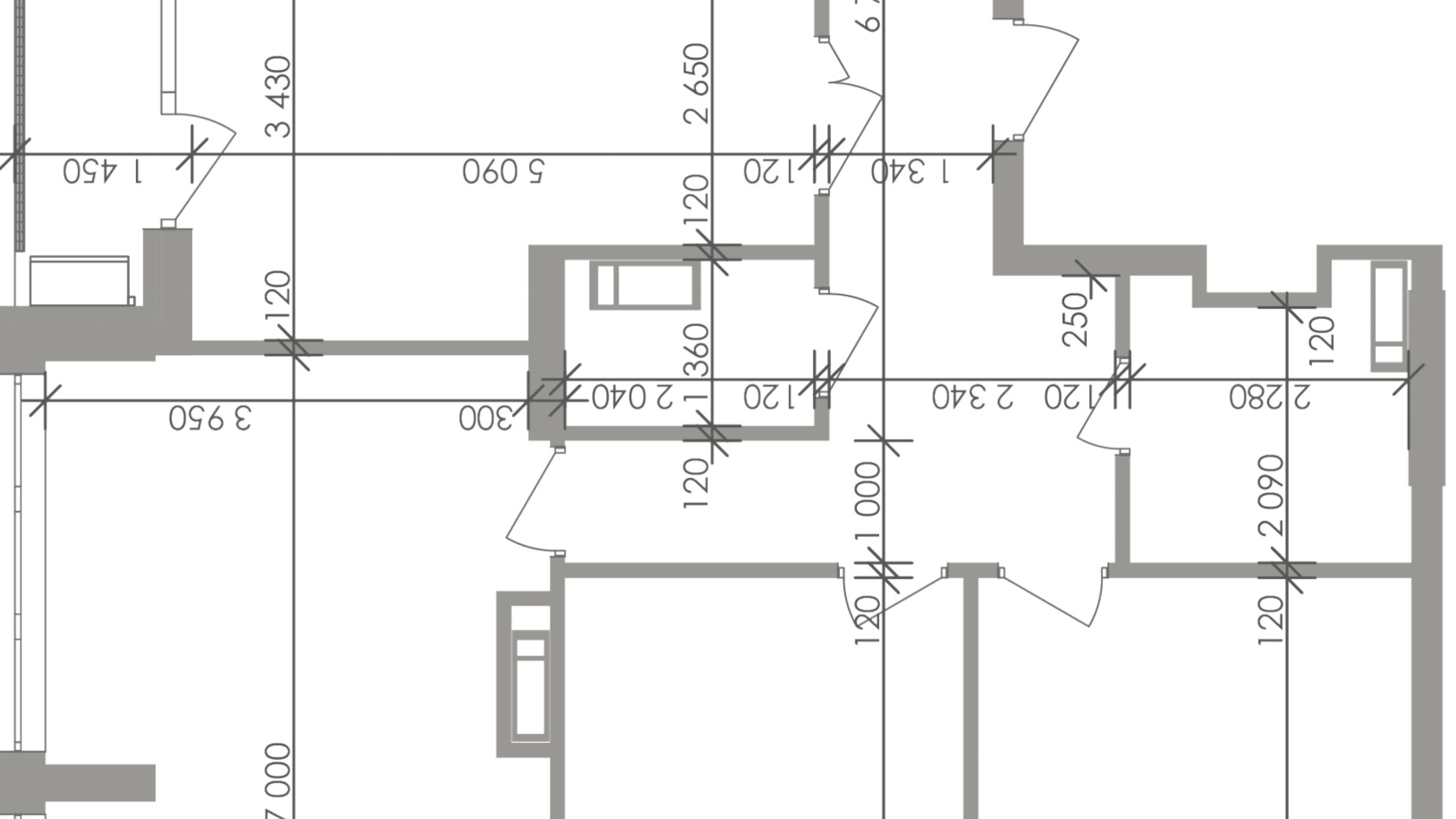 Планировка 3-комнатной квартиры в ЖК Greenville на Печерске 111.2 м², фото 214412