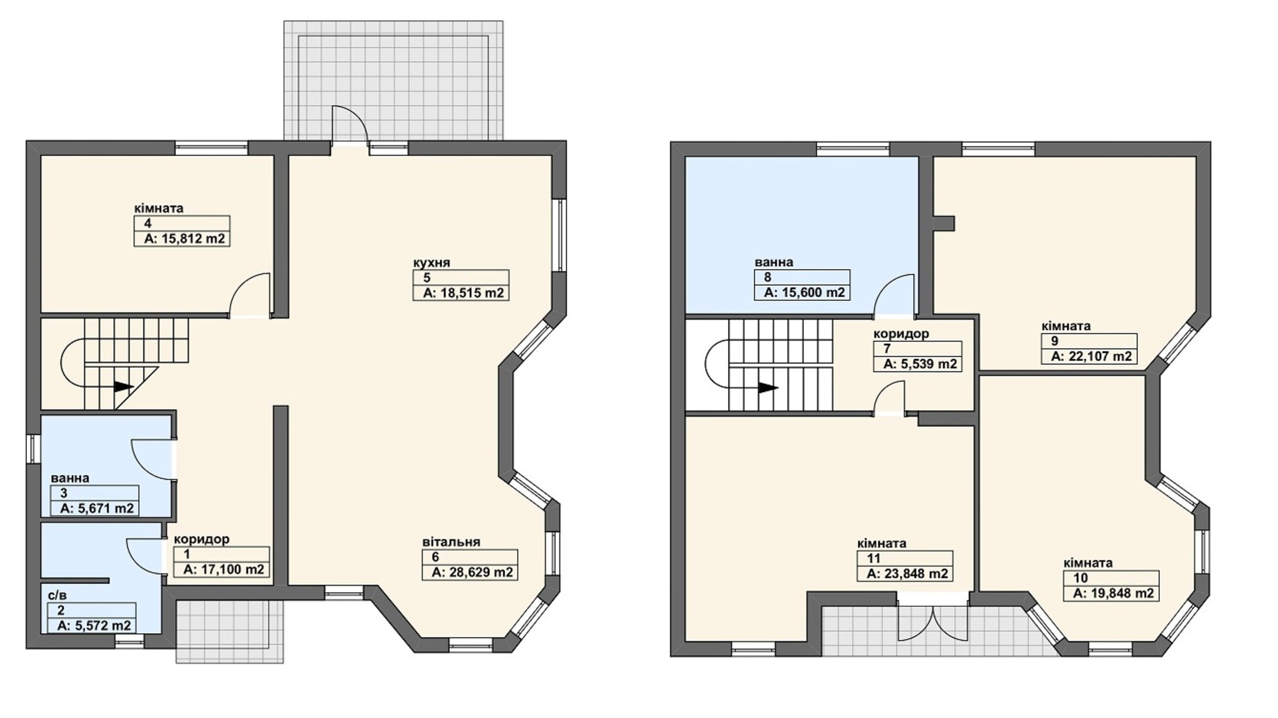 Планировка свободная планировка квартиры в КК Городок здоровья 200 м², фото 217098