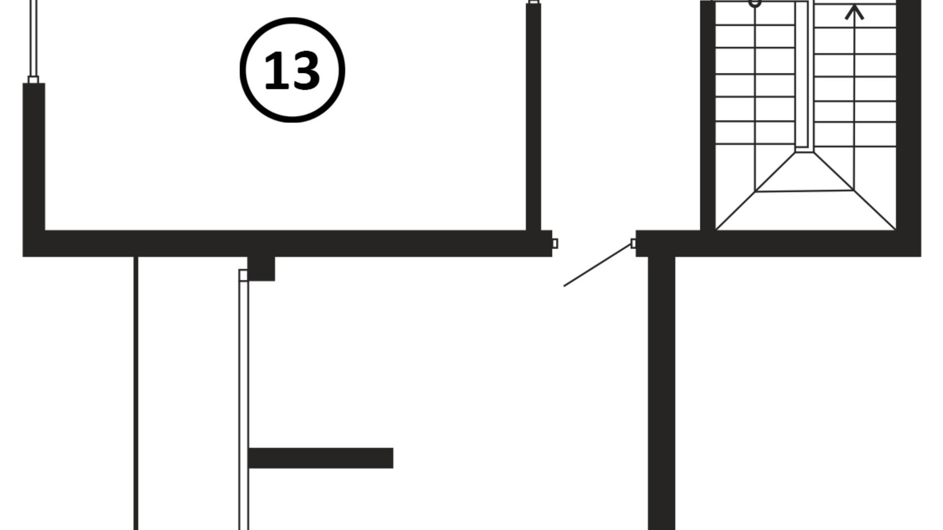 Планировка много­уровневой квартиры в ЖК Национальный 169 м², фото 217967