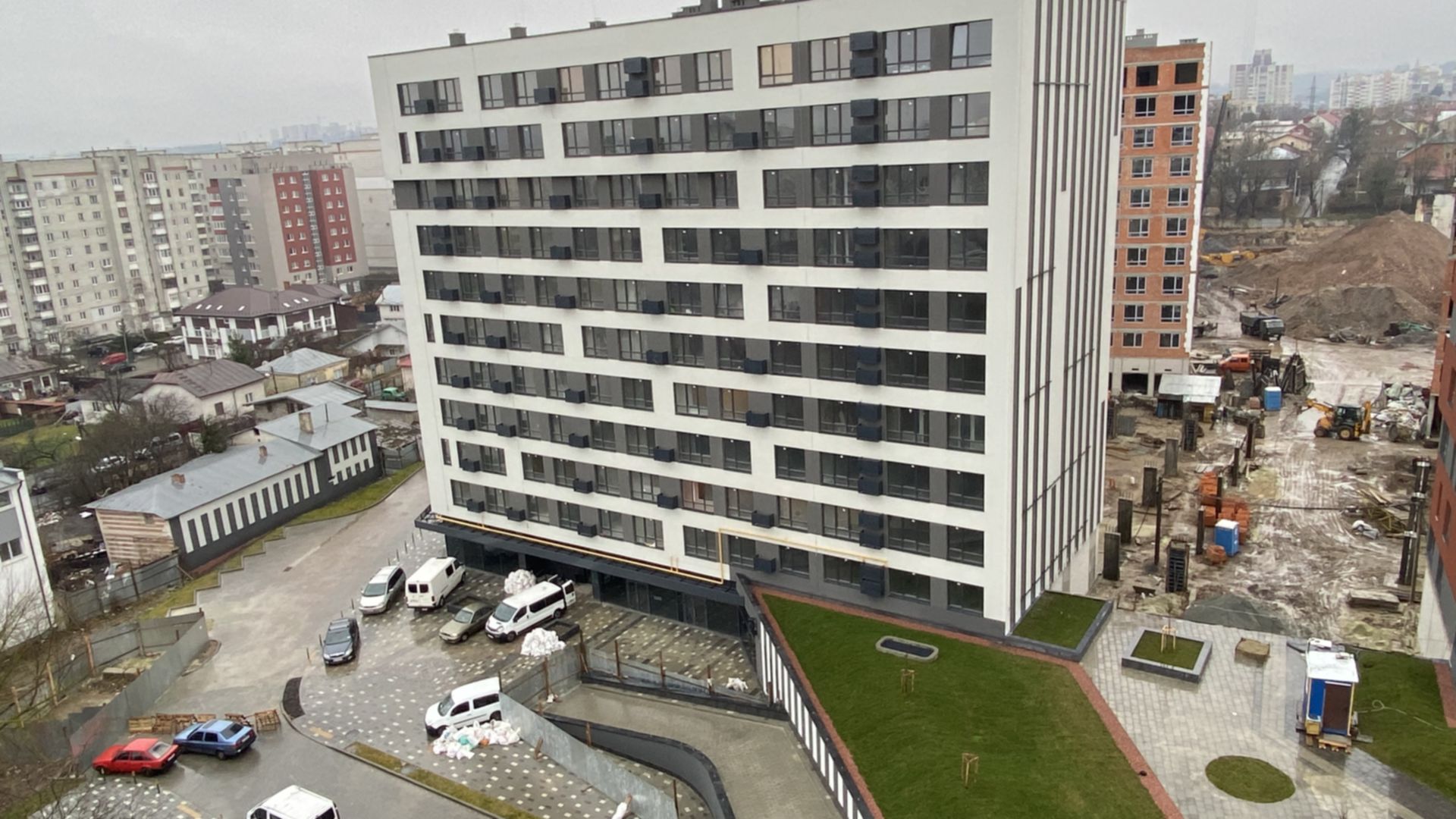ЖК Greenville Park Lviv хід будівництва фото 219624