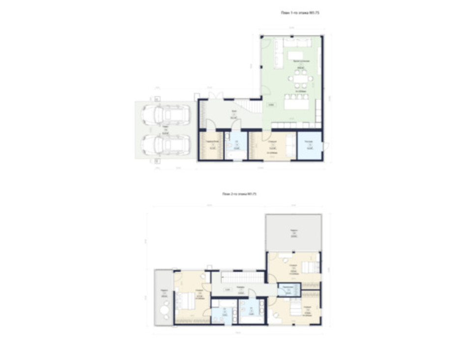 Планировка коттеджа в КГ Новая Конча-Заспа Crystal 204 м², фото 220103 Планировка коттеджа в КГ Новая Конча-Заспа Crystal 204 м², фото 220103