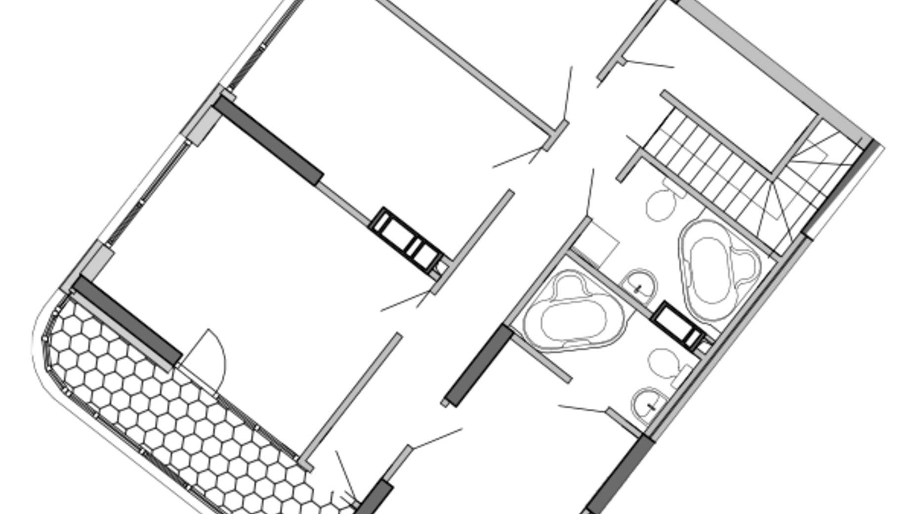 Планировка много­уровневой квартиры в ЖК Great 186.5 м², фото 220413