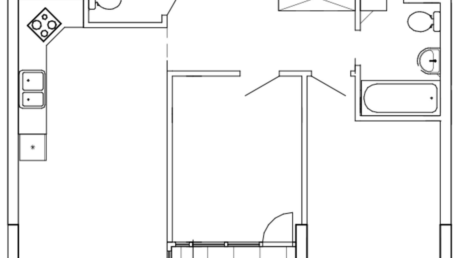 Планування 2-кімнатної квартири в ЖК Great 69.92 м², фото 220455